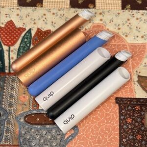 Quip Toothbrush& Holder Set - Rose Gold, Blue, Black